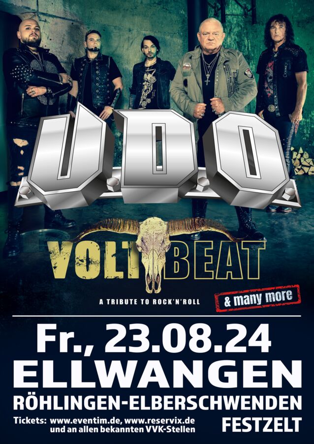 U.D.O. confirmed at Wild Tigers MC in Ellwangen - Official website of ...